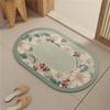 Super-Absorbent Stone Bath Mat, 40 x 60 cm, Quick-Drying, Non-Slip, Bamboo Decor view 1