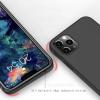 3-Pack Case for TCL 505 (6.75 in), Soft TPU Cover, Black Bumper + Tempered Glass Screen Protector view 4