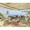 210D Beige Camouflage Net Sun Shade, 1 x 6 m view 4