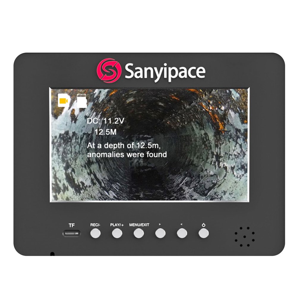 Replacement 10-Inch Monitor for Sanyipace Pipe Inspection Camera F5800ADJKABTX