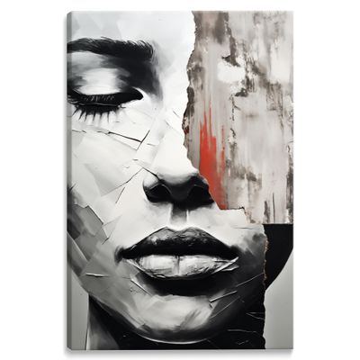 Muralo Abstract Wall Art, Modern Canvas Print - 20 x 30 cm