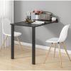 ZYYLIVR Folding Wooden Wall-Mounted Table with Legs, 80 x 80 cm (Color C) view 3