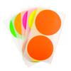 LALAFINA 100 Blank Self-Adhesive Round PVC Coding Labels, Residue-Free, Random Colors view 1