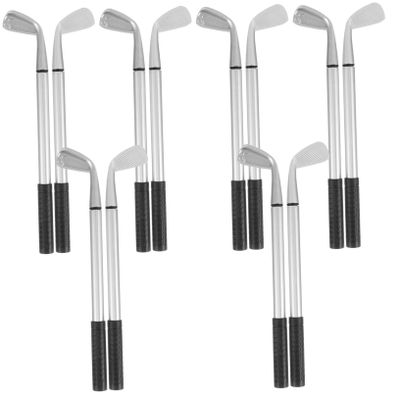 NUOBESTY 12-Piece Metal Golf Club Ballpoint Pens for Gifts