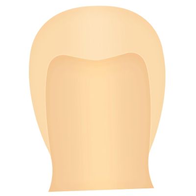 Halloween Gift Idea Latex Bald Cap for Adults, Khaki