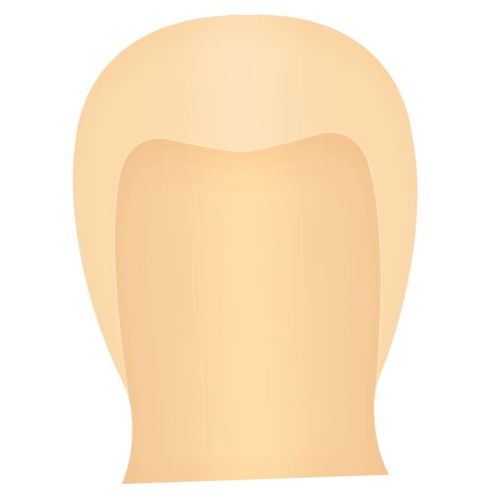 Halloween Gift Idea Latex Bald Cap for Adults, Khaki