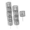 Stainless Steel Fertilizer Baskets, 10 Pieces, Silver, for Potted Plants view 1