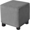 Ottoman Slipcover, 40x40/50x50/60x60, Stretch Cover for Square/Rectangular Footstools, Color #6 view 1