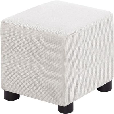 Ottoman Slipcover for Square/Rectangular Footstools, 40x40/50x50/60x60, Stretch Cover, Color #16