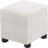 Ottoman Slipcover for Square/Rectangular Footstools, 40x40/50x50/60x60, Stretch Cover, Color #16 view 1