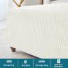 Ottoman Slipcover for Square/Rectangular Footstools, 40x40/50x50/60x60, Stretch Cover, Color #16 view 4