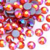 Jollin Hot Fix Rhinestones for Textiles, SS16, Orange Siam AB view 1