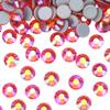 Jollin Hot Fix Rhinestones for Textiles, SS16, Orange Siam AB view 2