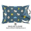 Dreams Satin Pillowcases with Sheep Print for Hair and Skin, 2-Pack, 50.8 x 101.6 cm view 2