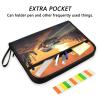 Road Car Accordion File Folder with 13 Pockets, A4, Zipper view 2
