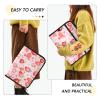 13-Pocket Accordion File Folder, Strawberry Blossoms view 4
