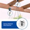 SG Store 4-Piece M8 x 4 mm Stainless Steel Wire Rope Clips view 3