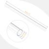 Unifizz Clear Rigid Round Acrylic Tube, 14 mm ID x 18 mm OD x 305 mm view 2