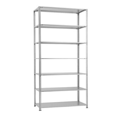 qpool24 Bolt-Together Basic Shelving Unit 3000 x 1300 x 300 mm, Type 250 kg