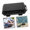 Veemoon Dustproof ABS Survival Box, Black, Outdoor Storage Case view 4