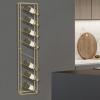 SuhoFutus Wall-Mounted Metal Wine Rack, Gold, 36 × 150 cm view 4