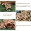 KOOEIN Camouflage Netting for Hunting, Military Camouflage Net, Garden Pergola Shade & Decor, Lightweight and Durable, Outdoor Sunshade, 82 Sizes, Yellow, 1 x 10 m (3.3 x 32.8 ft) view 2