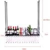 ETPQIRHDS Wine Rack and Glass Holder for Wall Shelves view 4