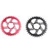 CAFFEN Bicycle Chainring, Aluminum Alloy, 34T Black Oval, 3 mm Offset view 2