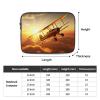 Printed Sunset Airplane Laptop Sleeve, 12-Inch (30.5 cm), Tablet Briefcase view 4