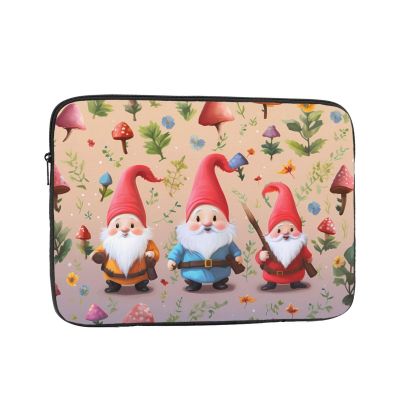 13-Inch Laptop Sleeve with Cute Gnome Design