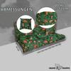 Filippo Garden Swing Cushion 180 x 50 x 60 cm, Monstera Leaf view 2