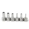 SS304 Stainless Steel Hose Barb Fitting, 1/8 in and 1/4 in Female Thread, 4/6/8/10 mm view 2