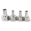 SS304 Stainless Steel Hose Barb Fitting, 1/8 in and 1/4 in Female Thread, 4/6/8/10 mm view 3