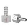 SS304 Stainless Steel Hose Barb Fitting, 1/8 in and 1/4 in Female Thread, 4/6/8/10 mm view 4