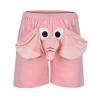 RUMAOZIA Elephant Men's Underwear Shorts, Loose Unisex Lounge and Pajama Shorts view 1