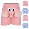 RUMAOZIA Elephant Men's Underwear Shorts, Loose Unisex Lounge and Pajama Shorts view 2