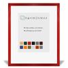 RahmenMax Jersey Wooden Picture Frame 57 x 84 cm, Custom Sizes Available, Poster and Puzzle Frame, Red with Acrylic Glass and White Backing view 1