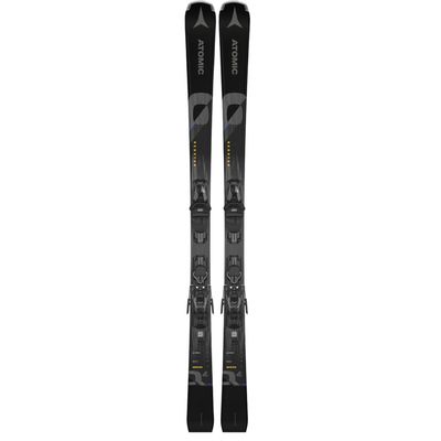 ATOMIC PM REDSTER Q4 177 Skis - Gray 177 cm - Lightweight Men's & Women's Alpine Carving Skis with Preset M 10 GW Bindings
