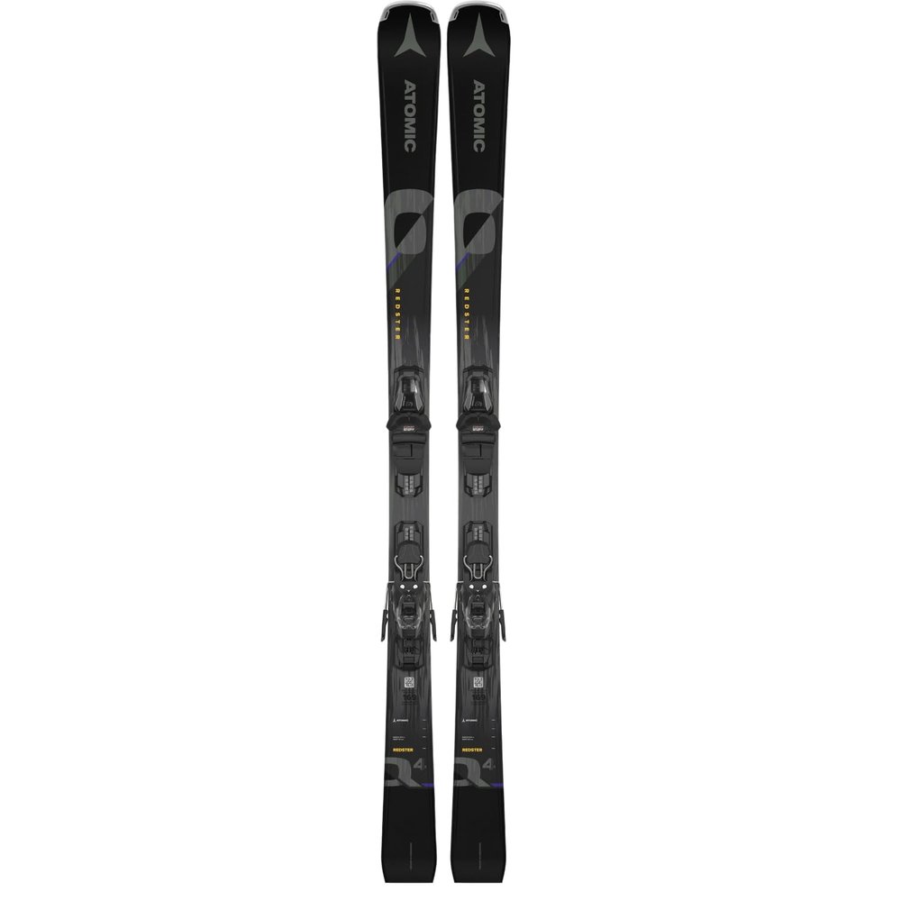 ATOMIC PM REDSTER Q4 177 Skis - Gray 177 cm - Lightweight Men's & Women's Alpine Carving Skis with Preset M 10 GW Bindings