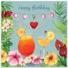 Twizler Birthday Card & Gift in One with Detachable Heart Charm – Cocktail Card for Women view 3