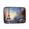 Laptop Sleeve for Women and Men, 15-Inch, Shock-Resistant, Paris Eiffel Tower Design view 1