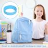 QUARKZMAN 4-Pack Water Bottle Boots, Protective Silicone Sleeves with Non-Slip Bottom, Light Blue (75 mm) view 4