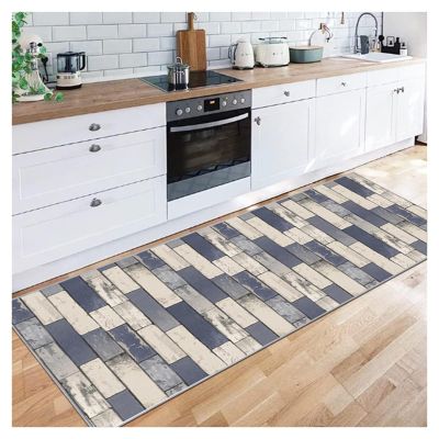 Siunwdiy Classic Hallway Runner Rug 80 x 280 cm, Soft Washable Non-Slip Short-Pile Carpet