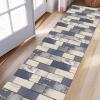 Siunwdiy Classic Hallway Runner Rug 80 x 280 cm, Soft Washable Non-Slip Short-Pile Carpet view 4