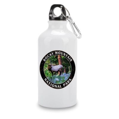 Mountain National Park Deer Stainless Steel Water Bottle