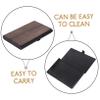 EXCEART 2-Pack Aluminum Business Card Holders, Desktop Card Cases view 2