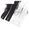2-Way Zipper, 100–600 cm, White view 2