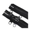 2-Way Zipper, 100–600 cm, White view 3