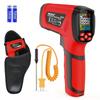 MESTEK Infrared Thermometer, -40°C to 1600°C, with K-Type Probe view 1