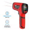 MESTEK Infrared Thermometer, -40°C to 1600°C, with K-Type Probe view 3